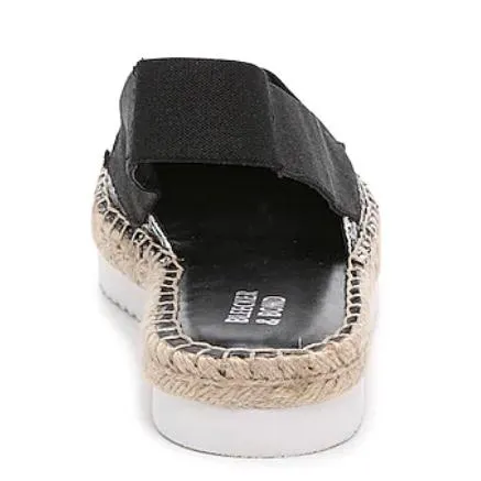 DAYLEE Women's Animal Print Flat Espadrilles