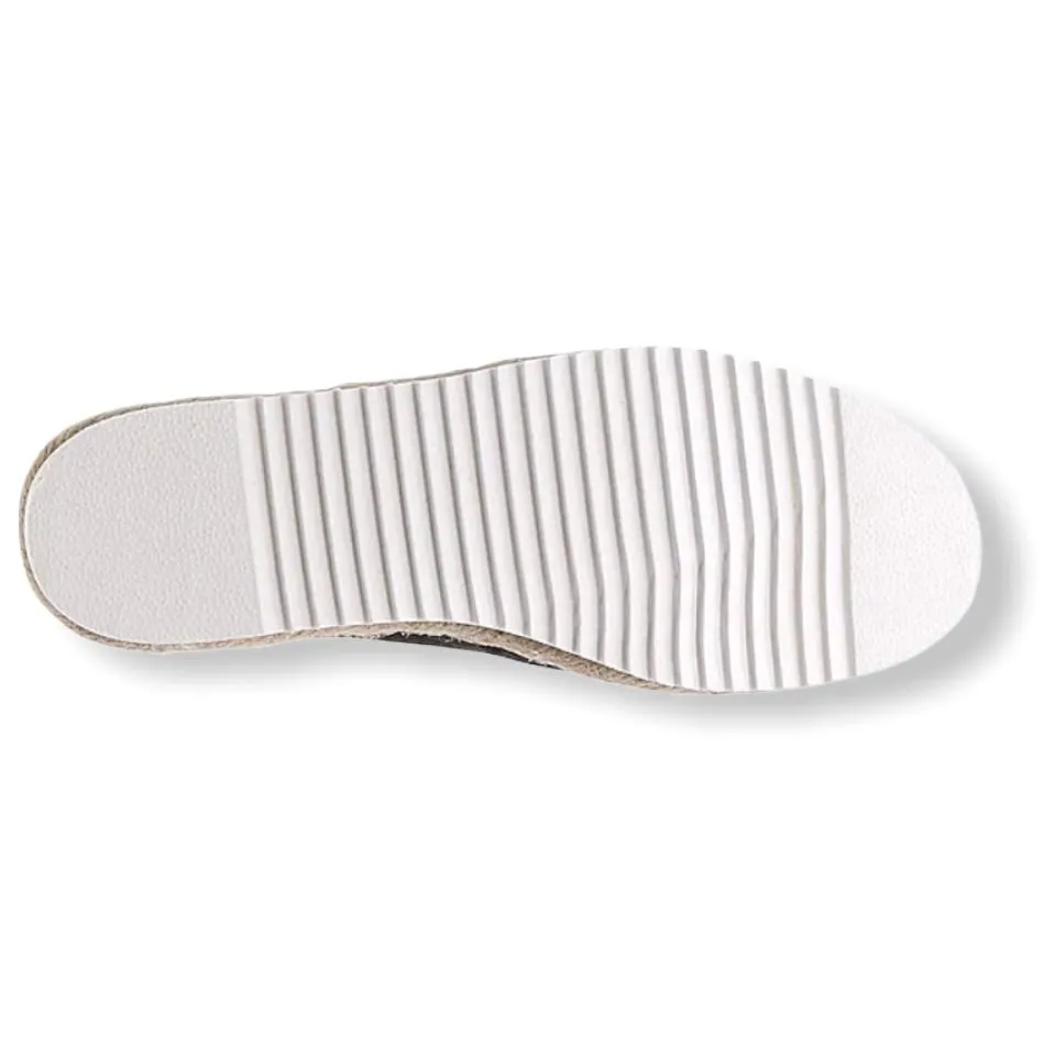 DAYLEE Women's Animal Print Flat Espadrilles