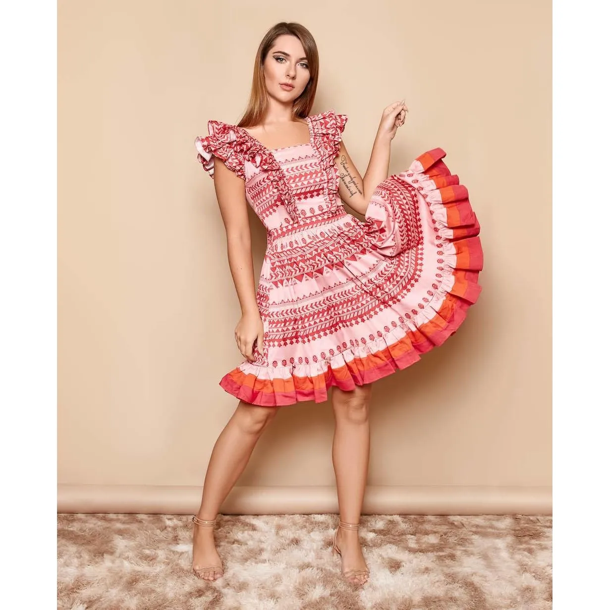 Elle Pink Mini Dress | Wedding Guest Dress