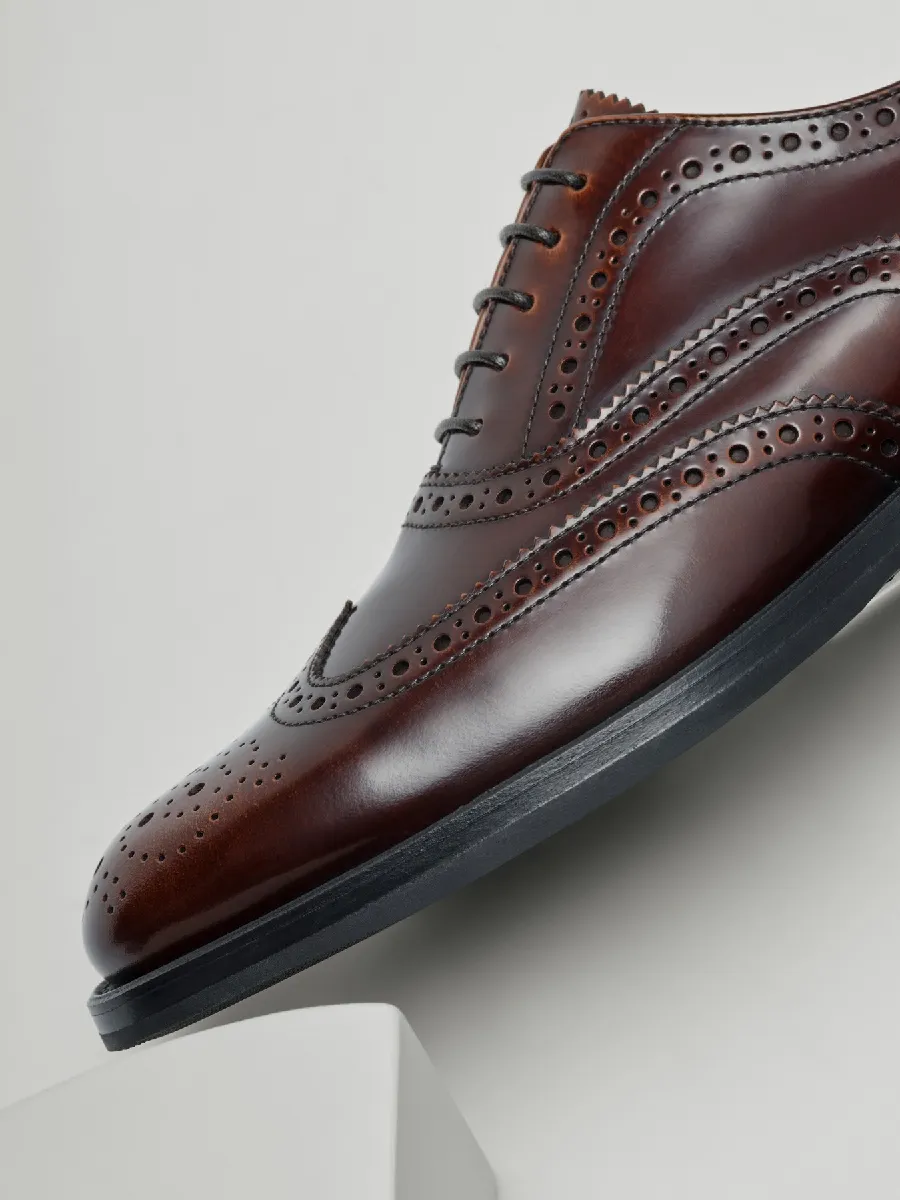 Engraved Oxford Brogues