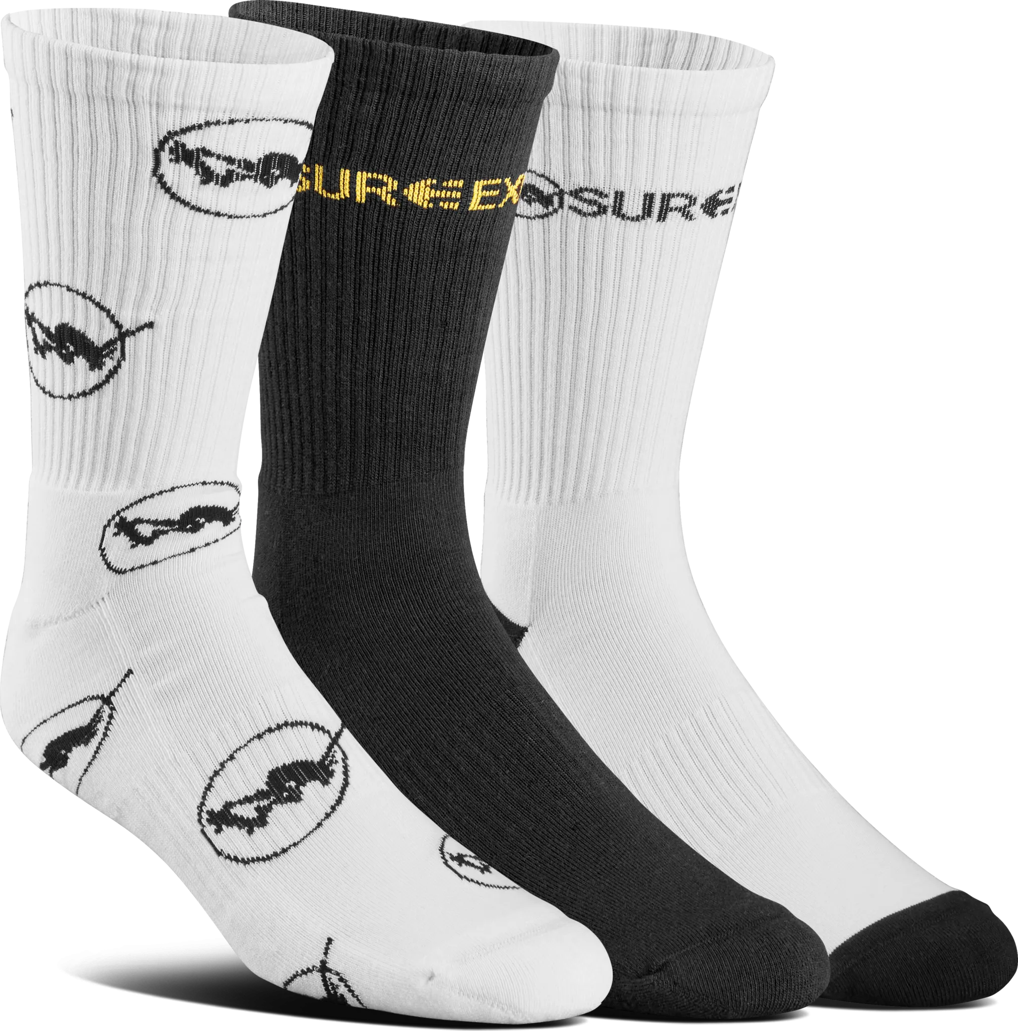 EXPOSURE SOCKS 3 PACK