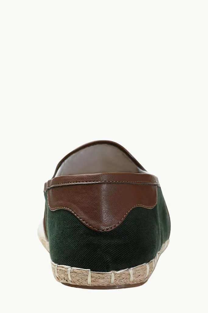 Faux Leather Detailed Espadrilles