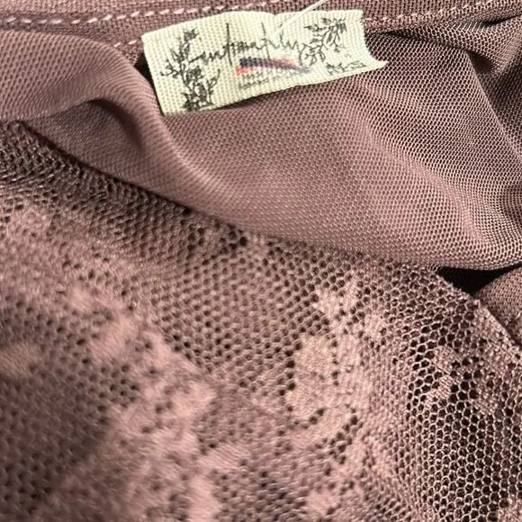 Free People Corset-Is Convertible Mesh Bodycon Ruched Sexy Sheer size Small