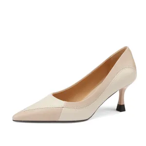 Gema Nude Kitten Heels