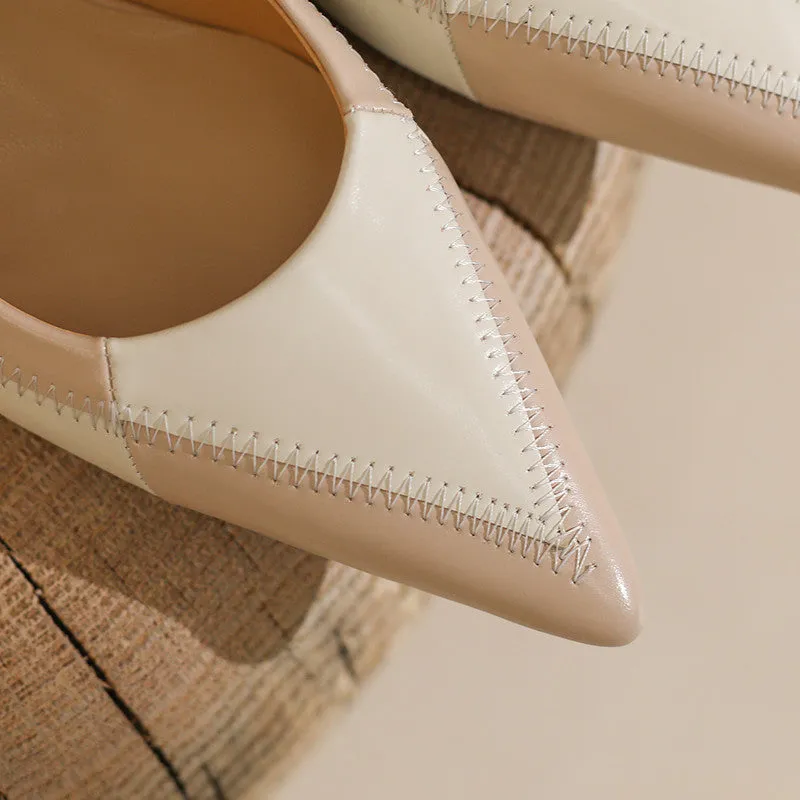 Gema Nude Kitten Heels
