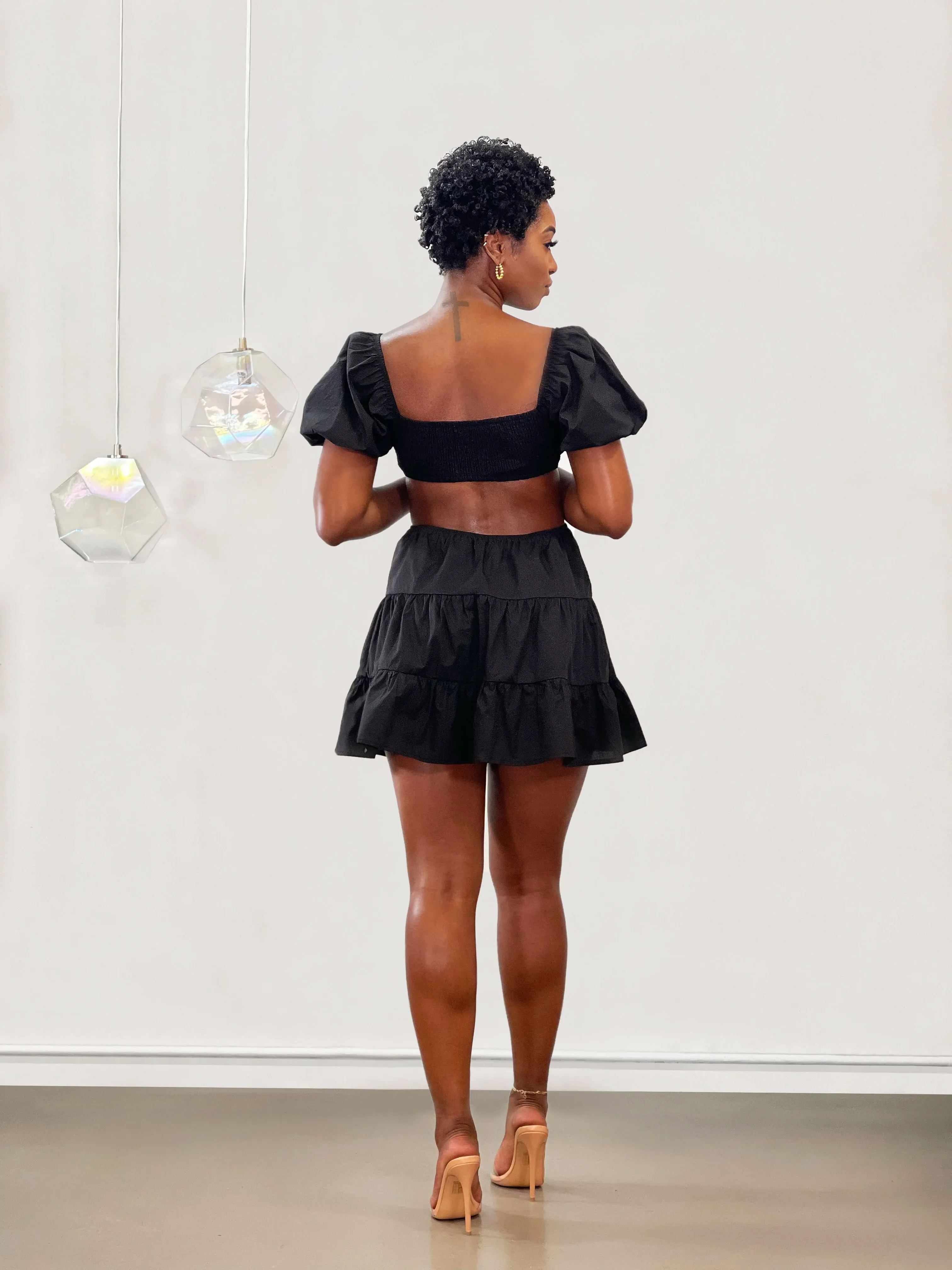 Gia Side Cutout Mini Dress
