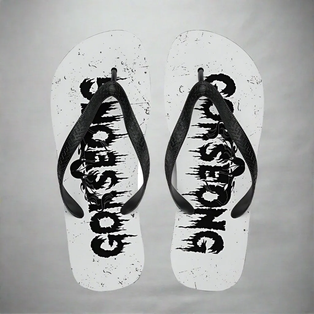Gokseong Flip-Flops - Free Delivery! Rock / Metal / Alternative - Alternative Apparel and Merch Only from Phase B Records.