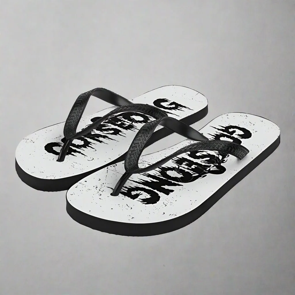 Gokseong Flip-Flops - Free Delivery! Rock / Metal / Alternative - Alternative Apparel and Merch Only from Phase B Records.