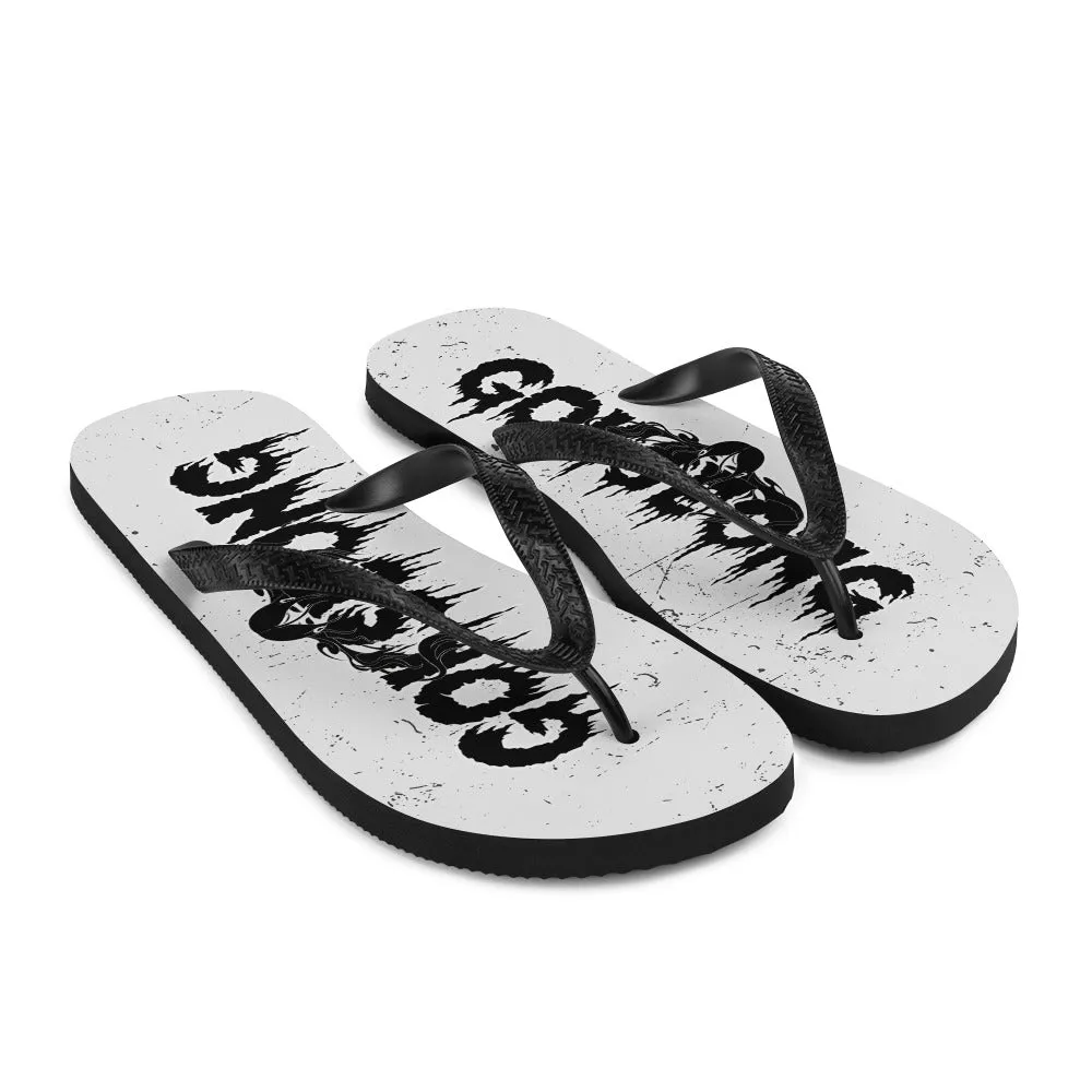 Gokseong Flip-Flops - Free Delivery! Rock / Metal / Alternative - Alternative Apparel and Merch Only from Phase B Records.