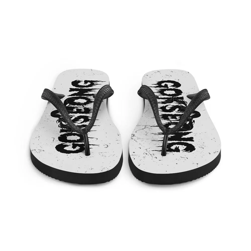 Gokseong Flip-Flops - Free Delivery! Rock / Metal / Alternative - Alternative Apparel and Merch Only from Phase B Records.