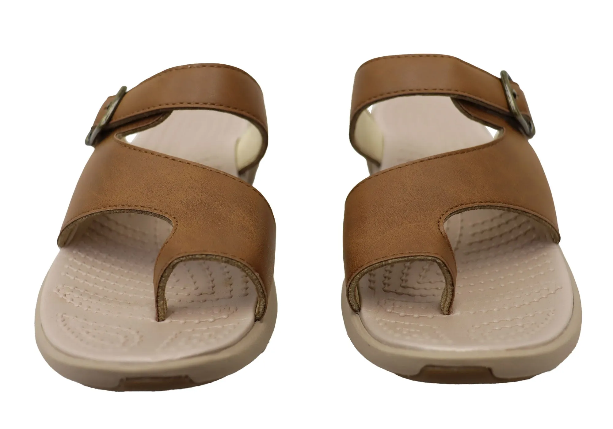 Homyped Womens Niche Toe Ring Comfort Thongs