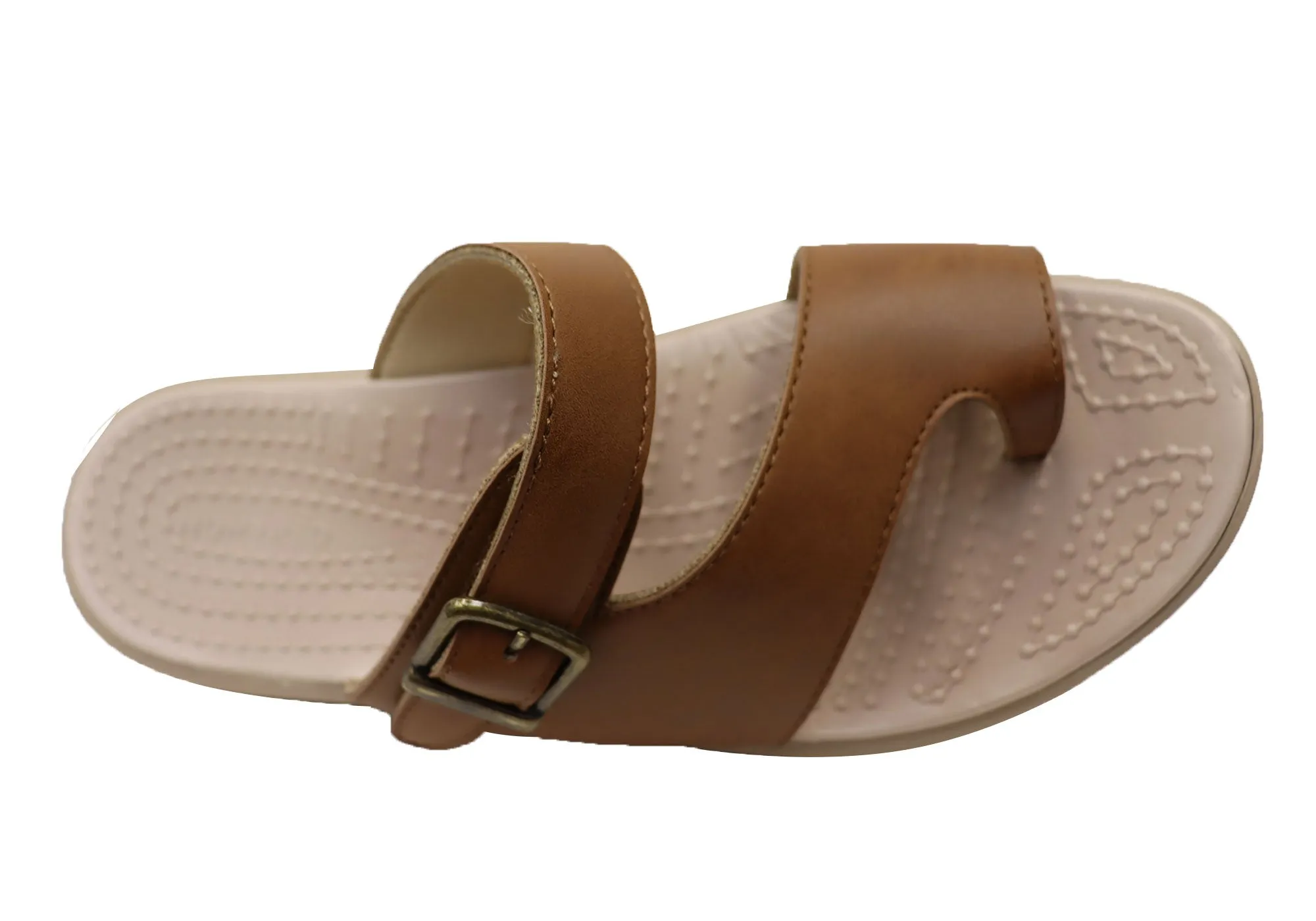 Homyped Womens Niche Toe Ring Comfort Thongs