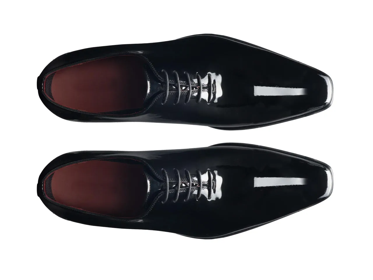 Jawn Black Patent Oxford Shoes
