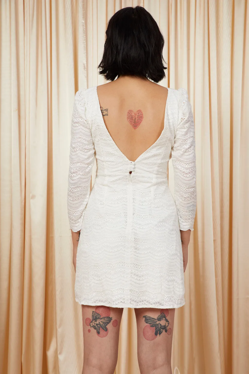 Jolene | Lace Mini A-Line Wedding Dress