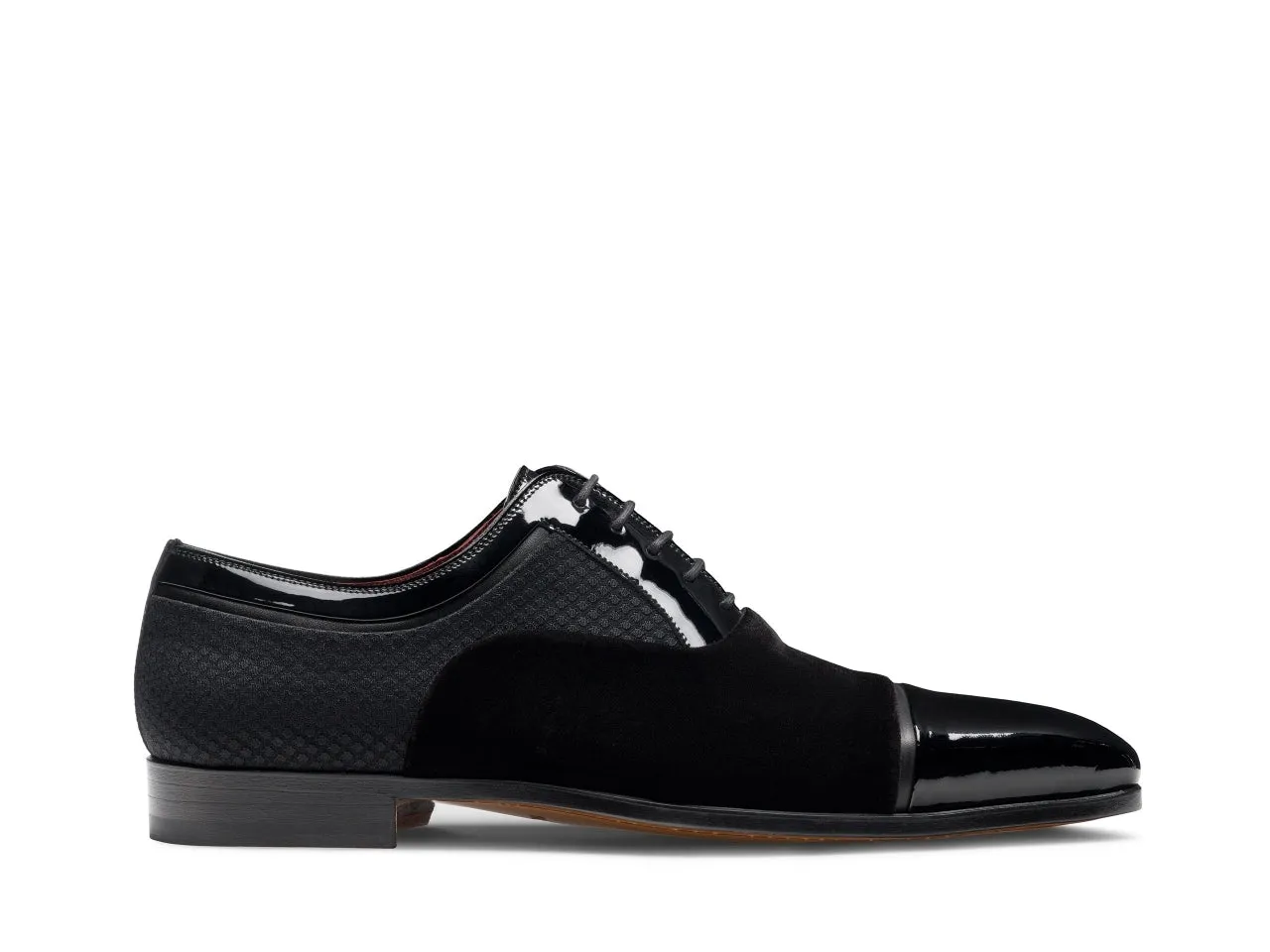 Kalo Black Patent Oxford Shoes