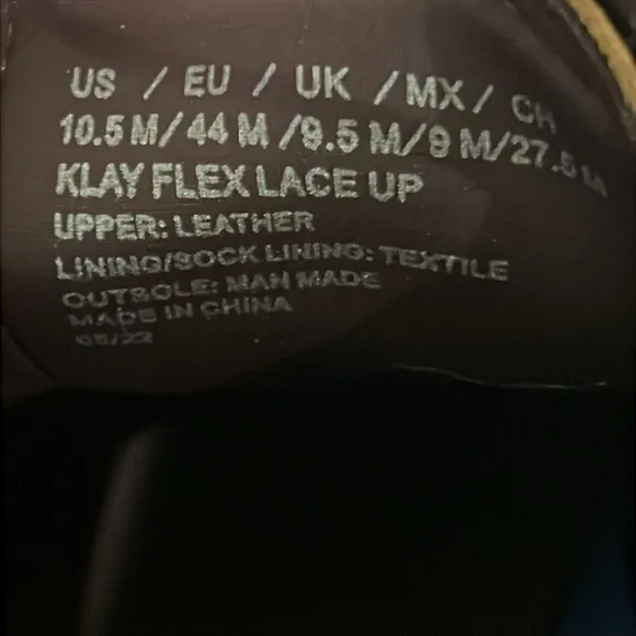 Kenneth Cole Reaction Klay Flex Lace Up Oxford Shoes