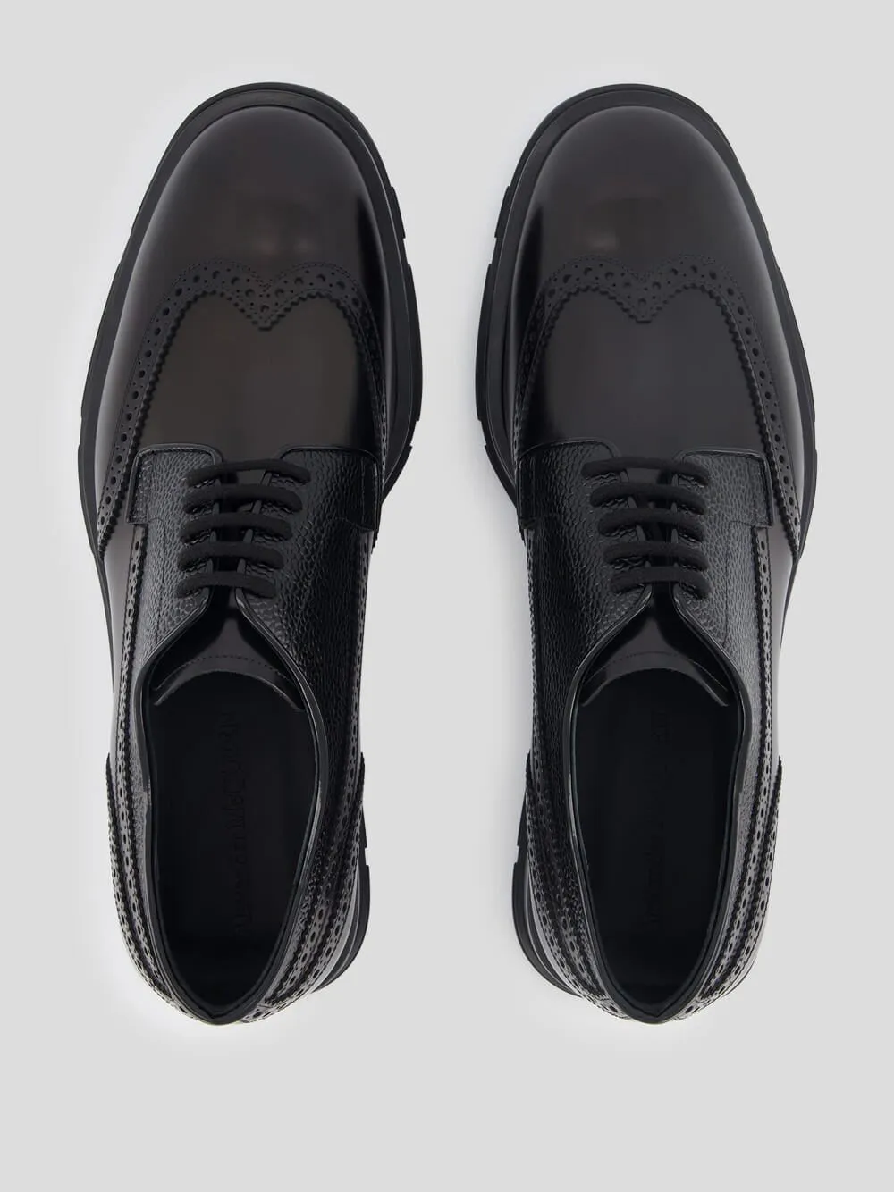 Lace-Up Leather Brogues