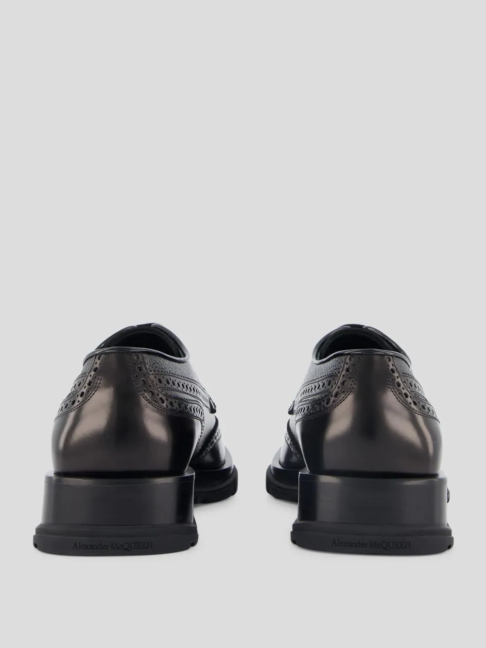 Lace-Up Leather Brogues