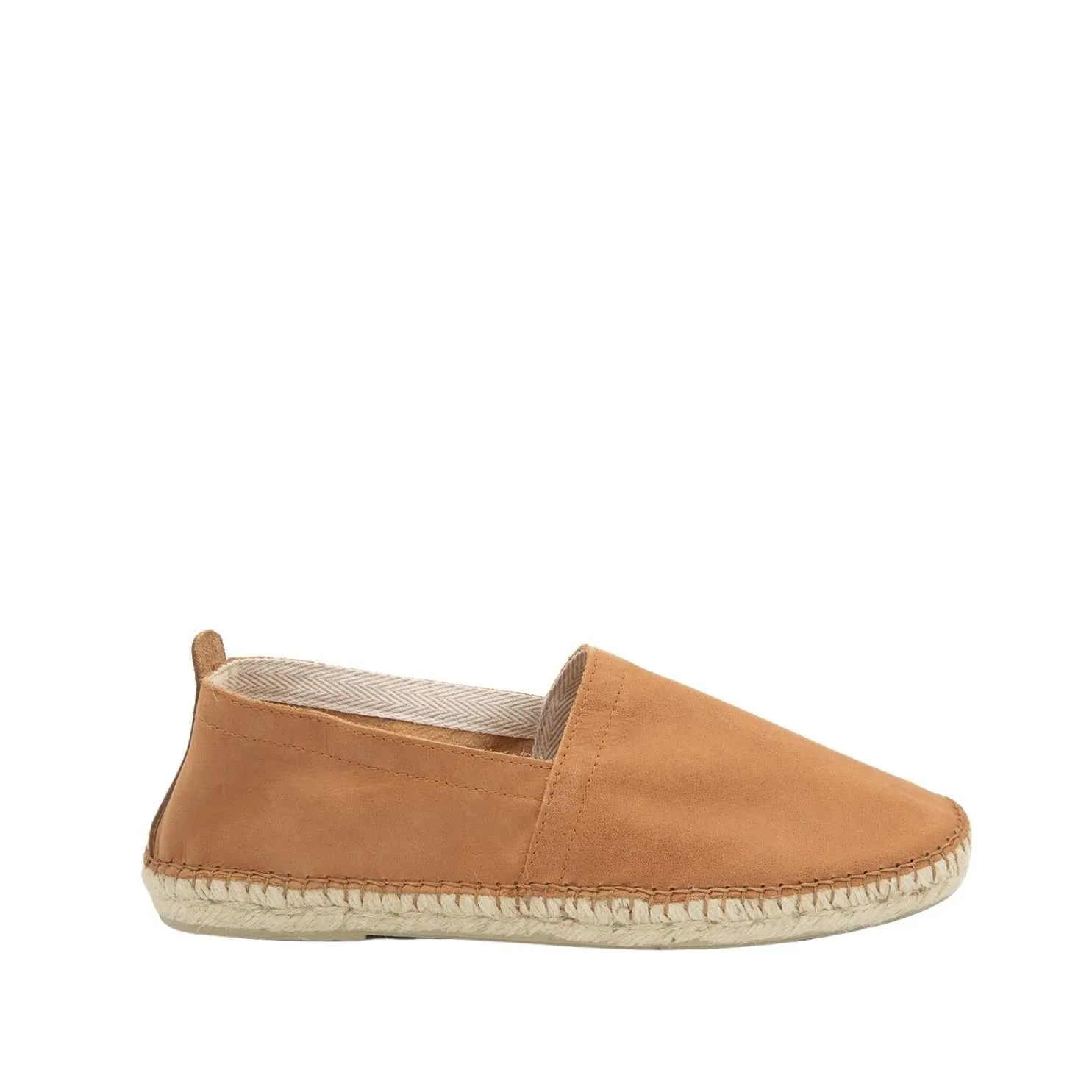 Leather Flat Espadrille for Men - Marc