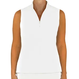 Lenox Sleeveless Top in White