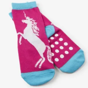Little Blue House Crew Socks - Glow Unicorn