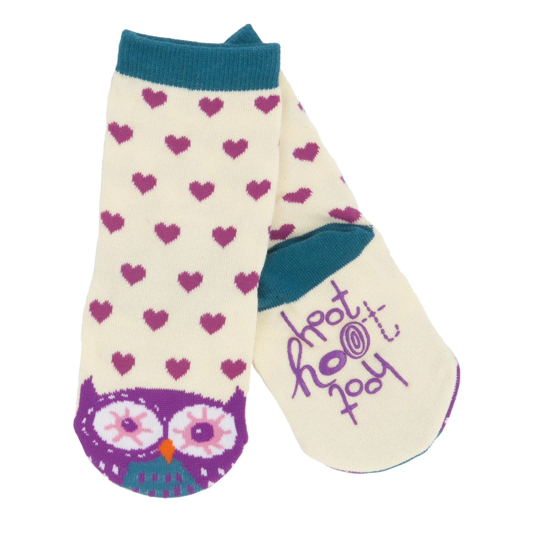Little Blue House Crew Socks - Hoot Hoot