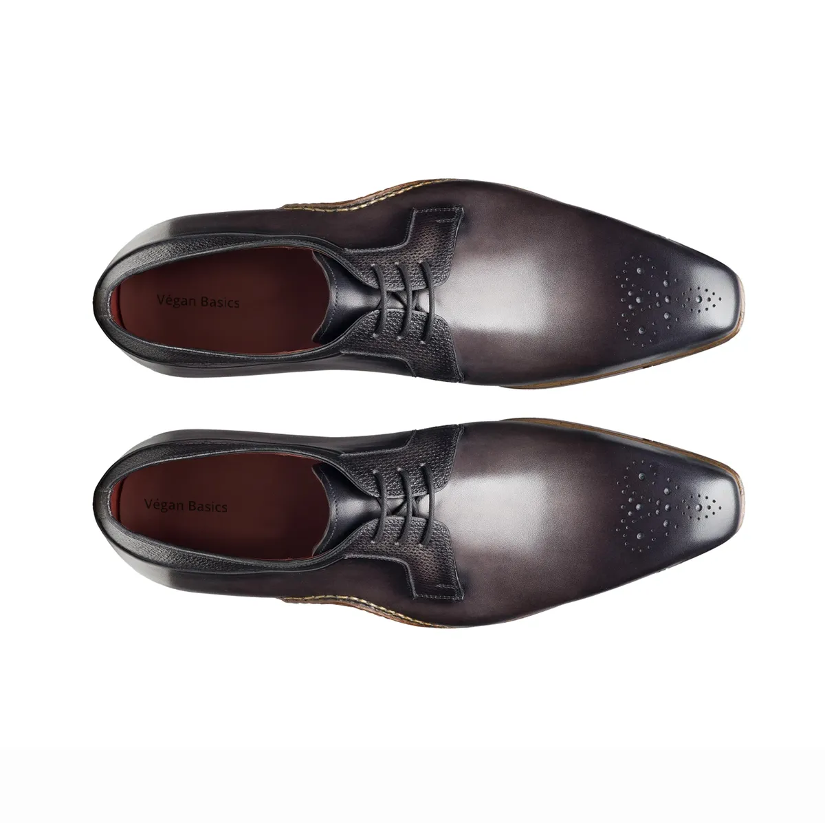 Loco Grey Derby Shoes