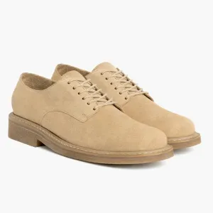 Luca Beige Suede Broader Shoes