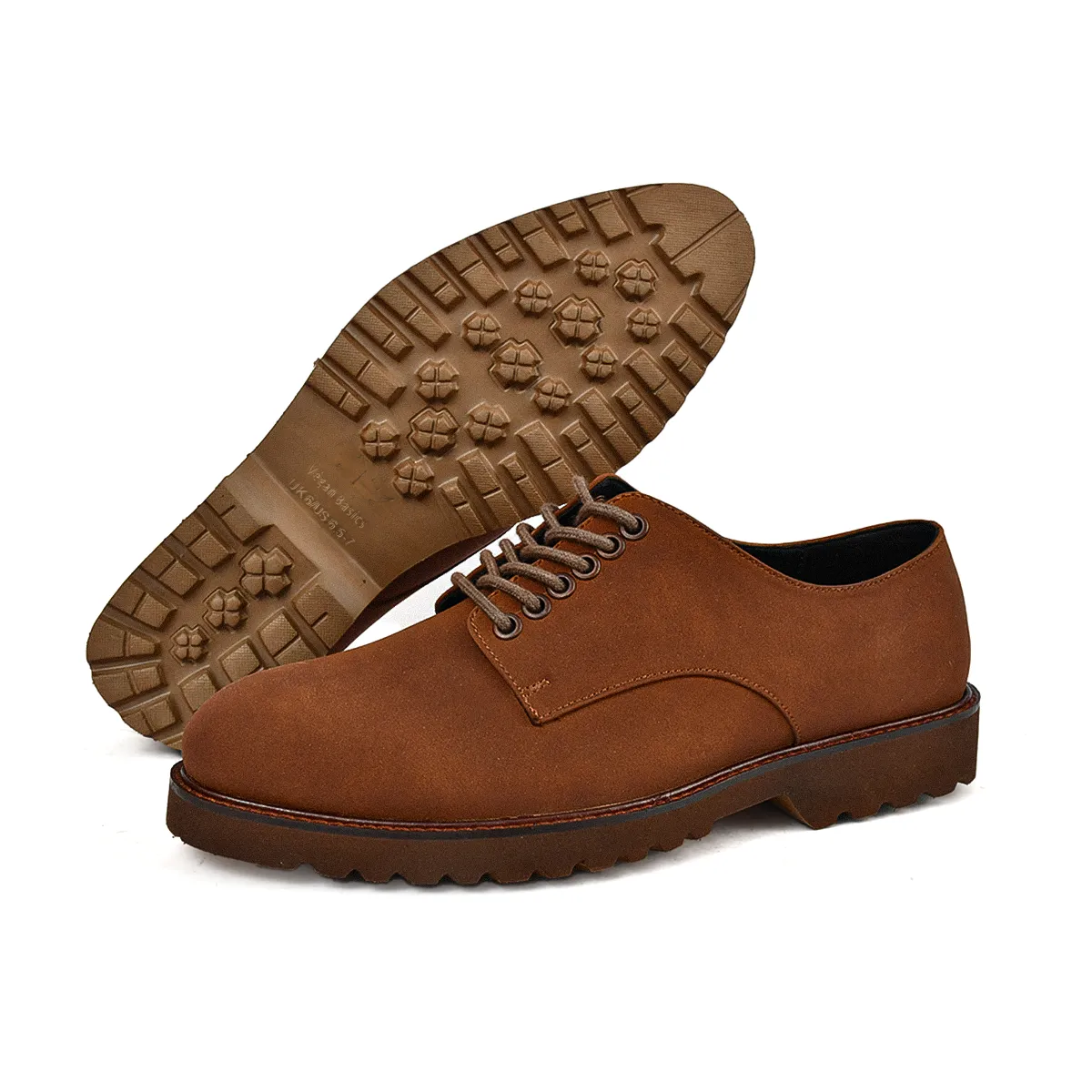 Luca Tan Suede Broader Shoes