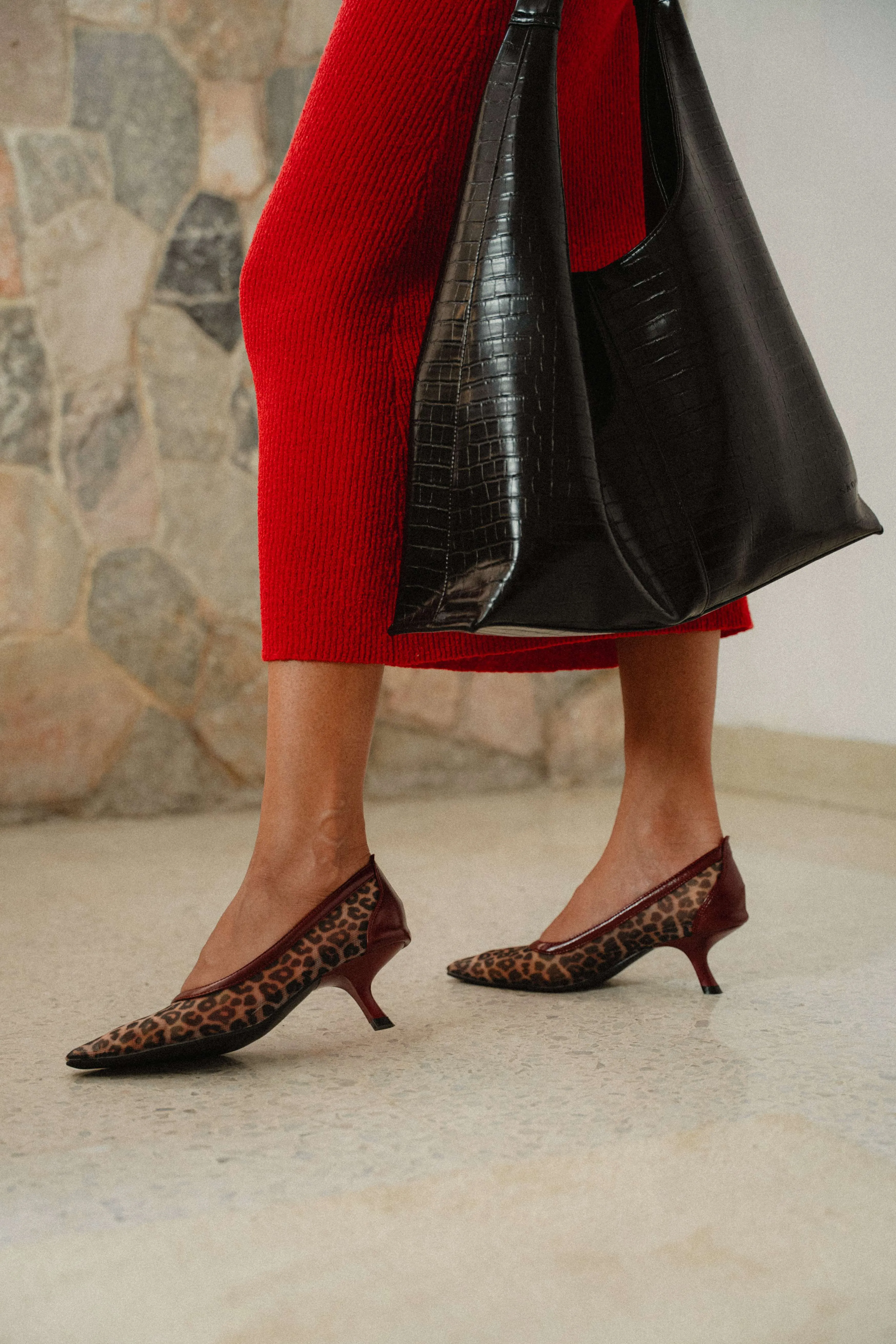 Lucy Mesh Heels in Solange