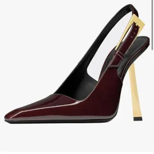 Luxury slingback shoe. Pristine condition