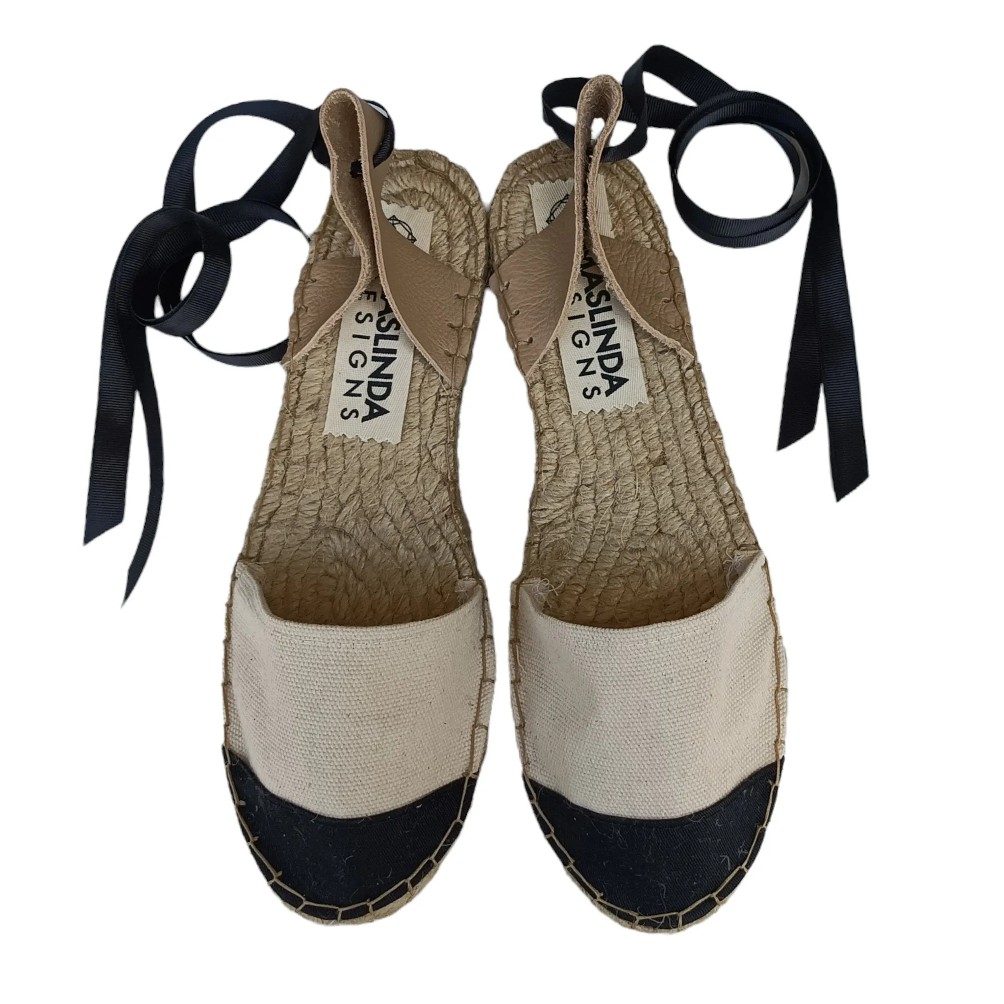 Ma Belle Flatform Espadrilles - Ecru