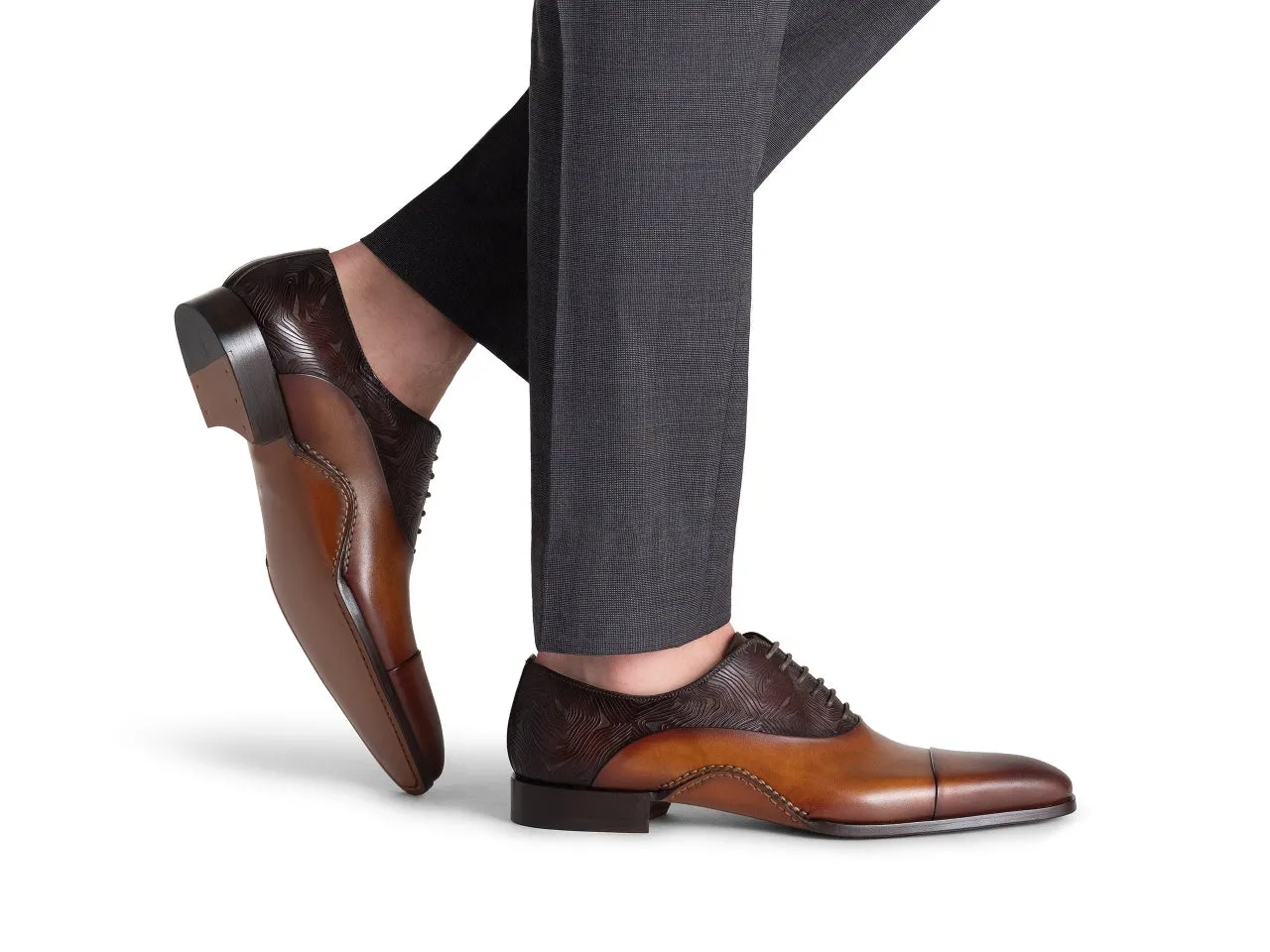 Maca Brown Oxford Shoes