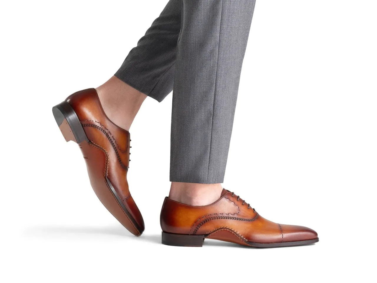 Marco Brown Oxford Shoes