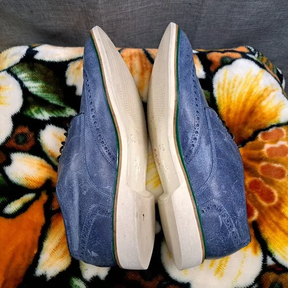 Men Size 11.5 Cole Haan Oxfords Blue