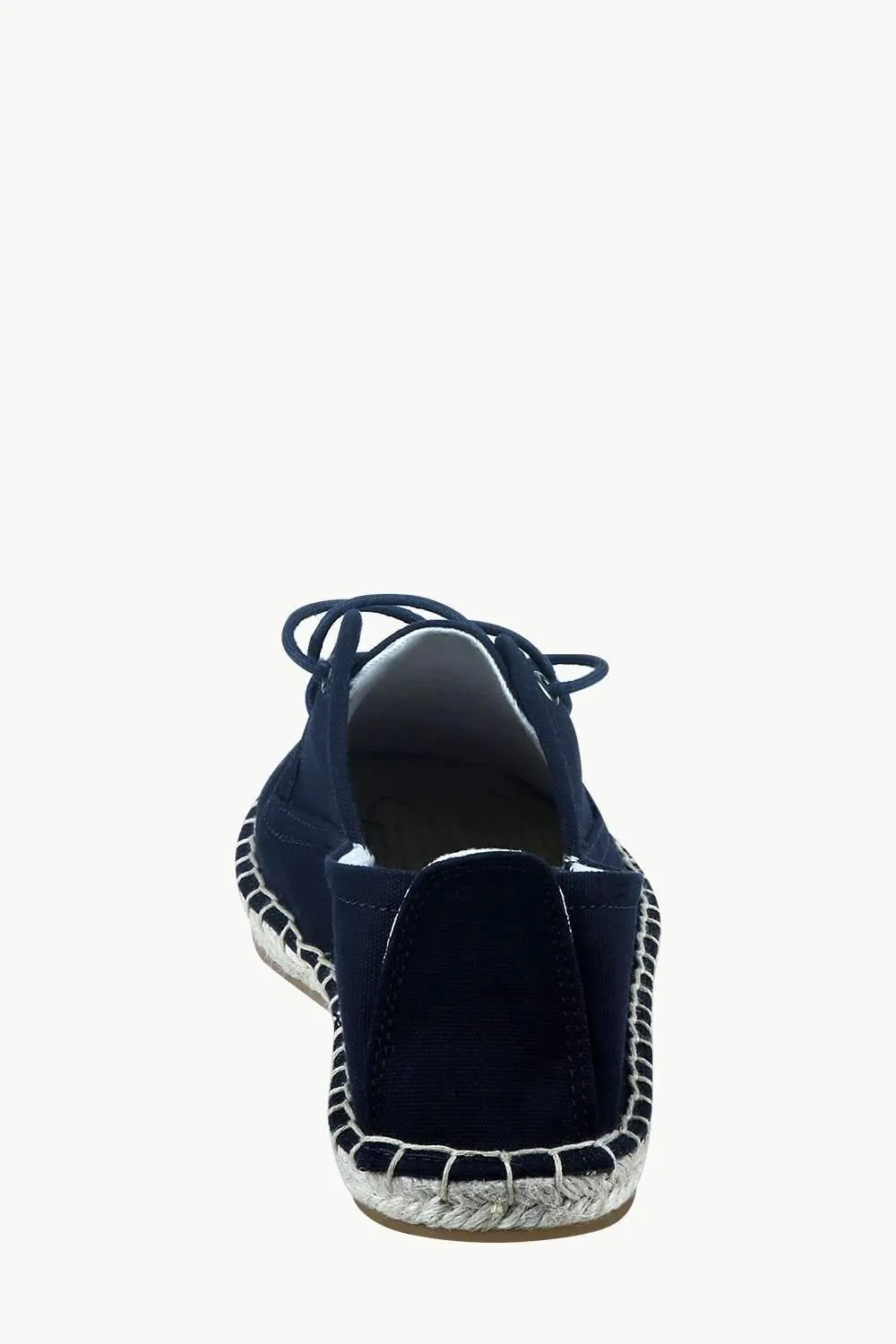Men's Anchor Patch Lace-Up Espadrilles