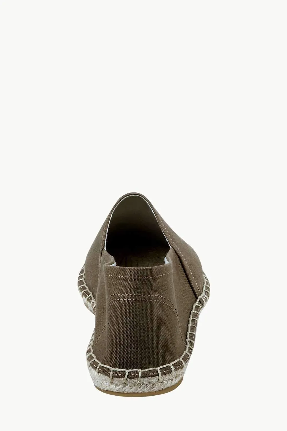Men's Brown Canvas Basque Espadrilles