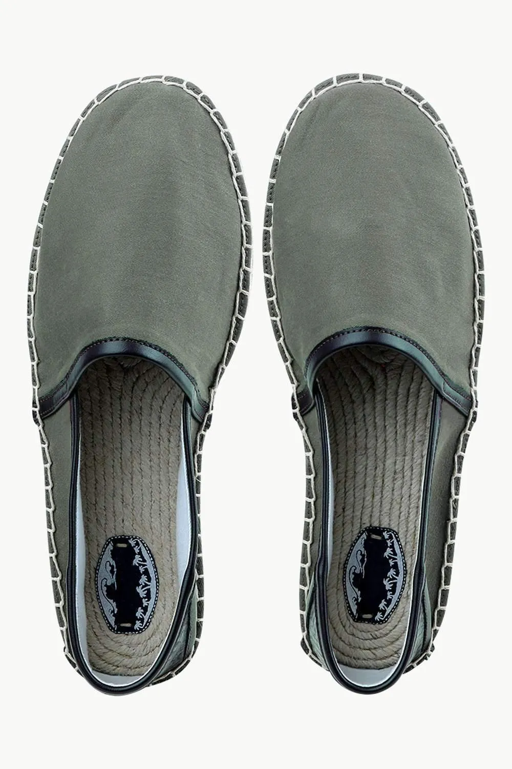 Men's Military Style Canvas Espadrilles