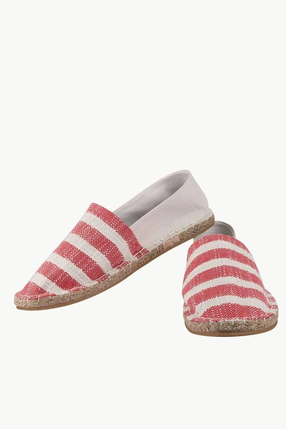 Mens Nautical Stripe Espadrilles