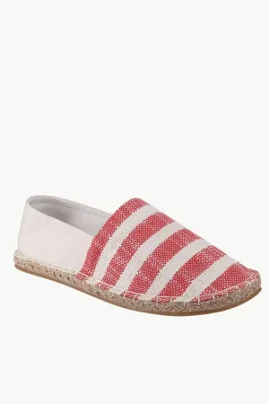 Mens Nautical Stripe Espadrilles