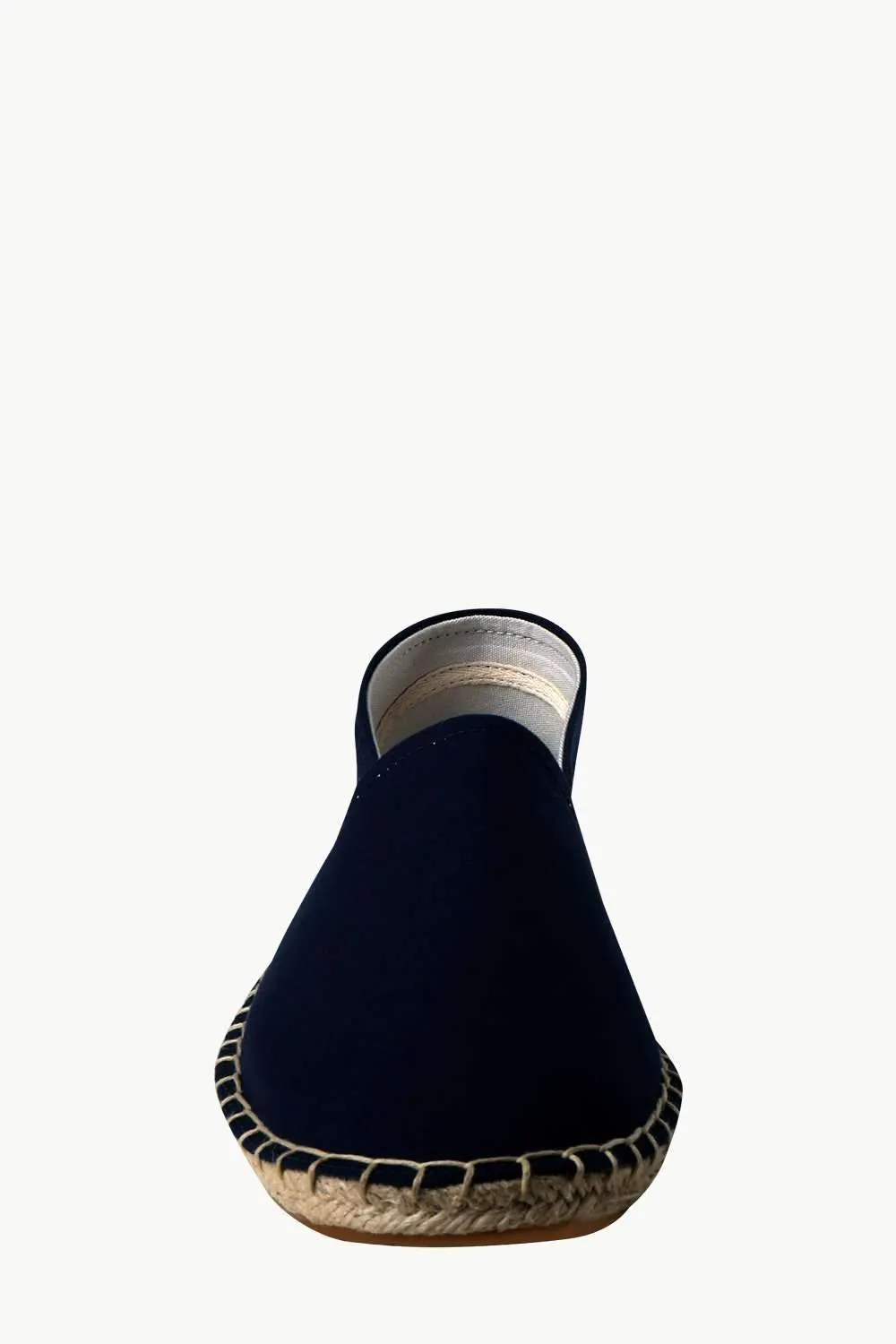 Men's Navy Canvas Basque Espadrilles