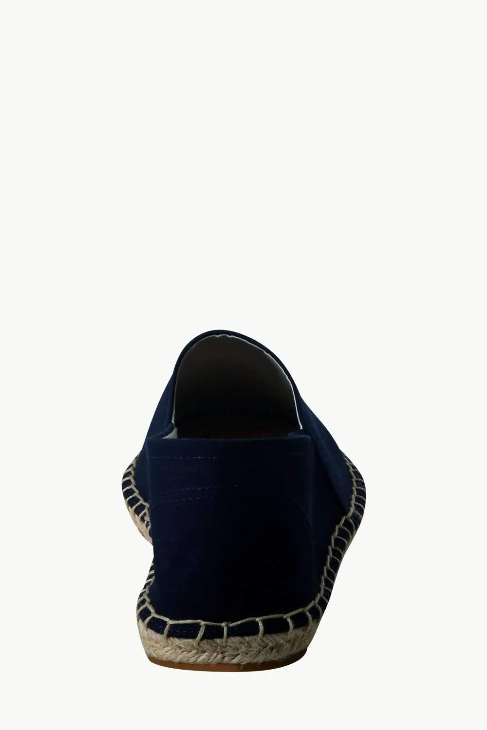 Men's Navy Canvas Basque Espadrilles