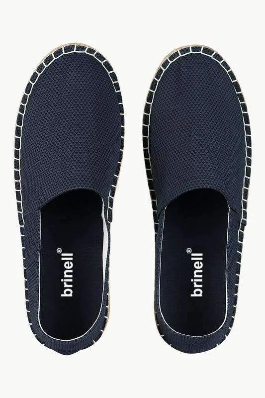 Men's Printed Navy Canvas Espadrilles