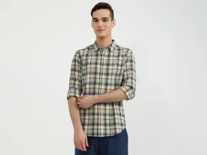 Mens Slim Fit Check Shirt