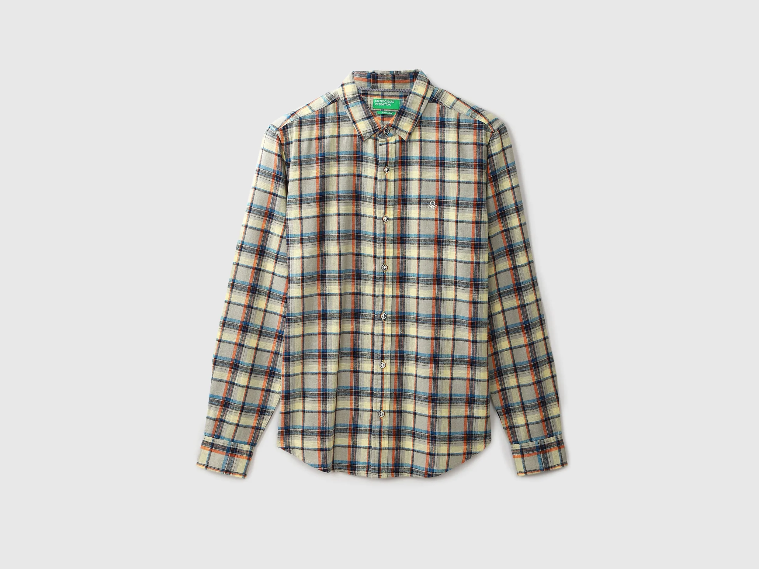 Mens Slim Fit Check Shirt