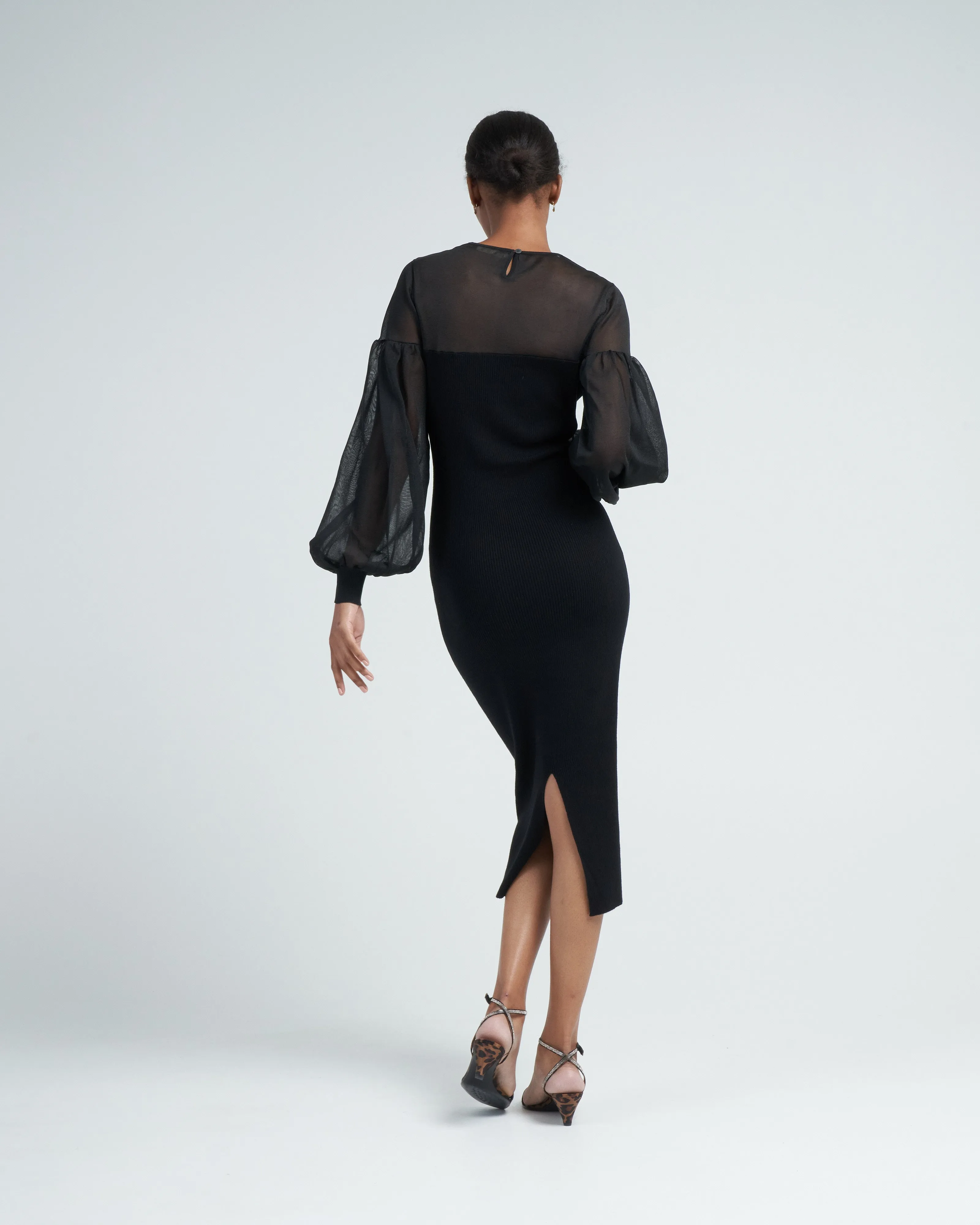 milla dress - noir