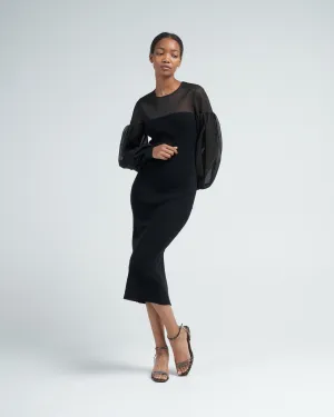 milla dress - noir