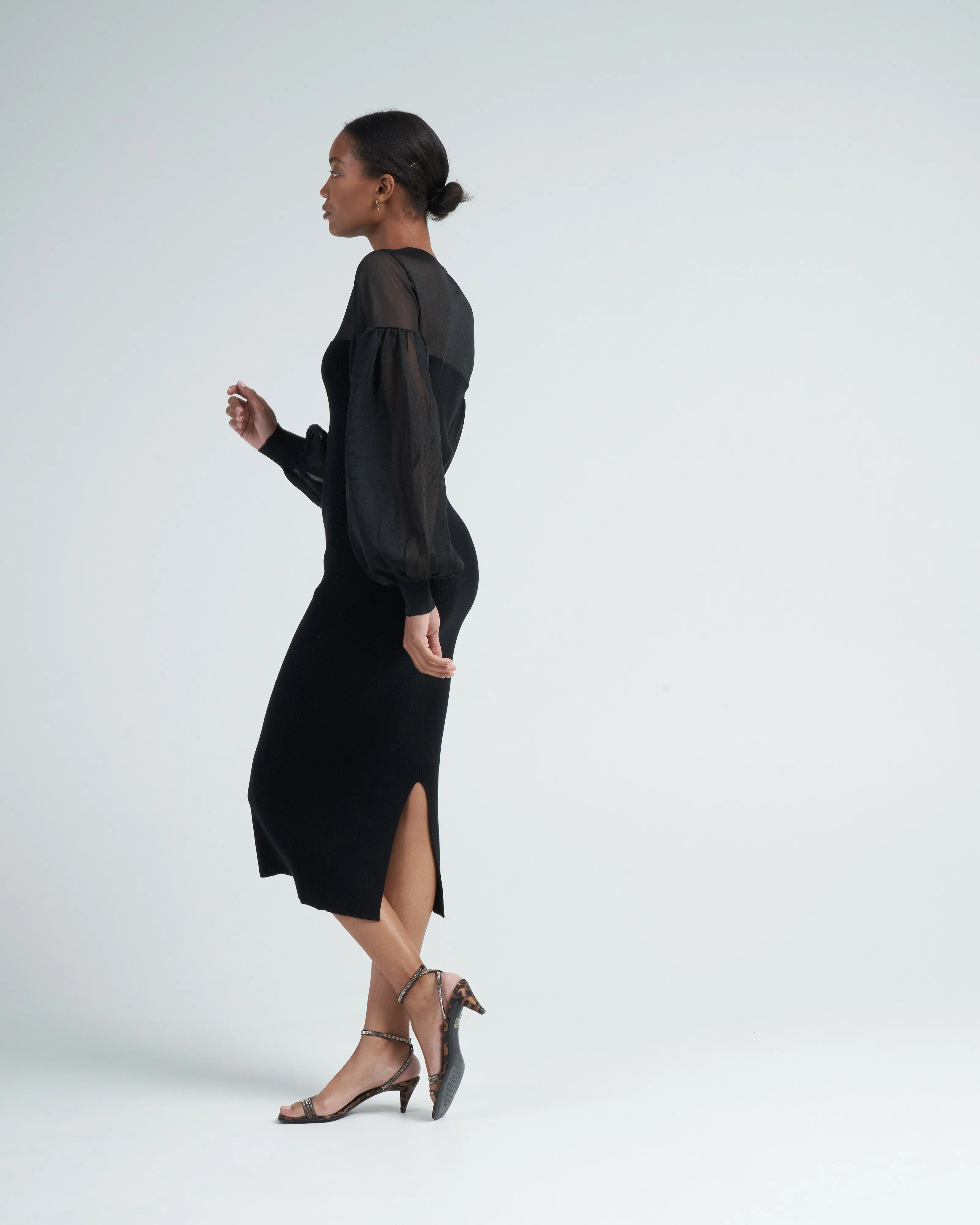 milla dress - noir