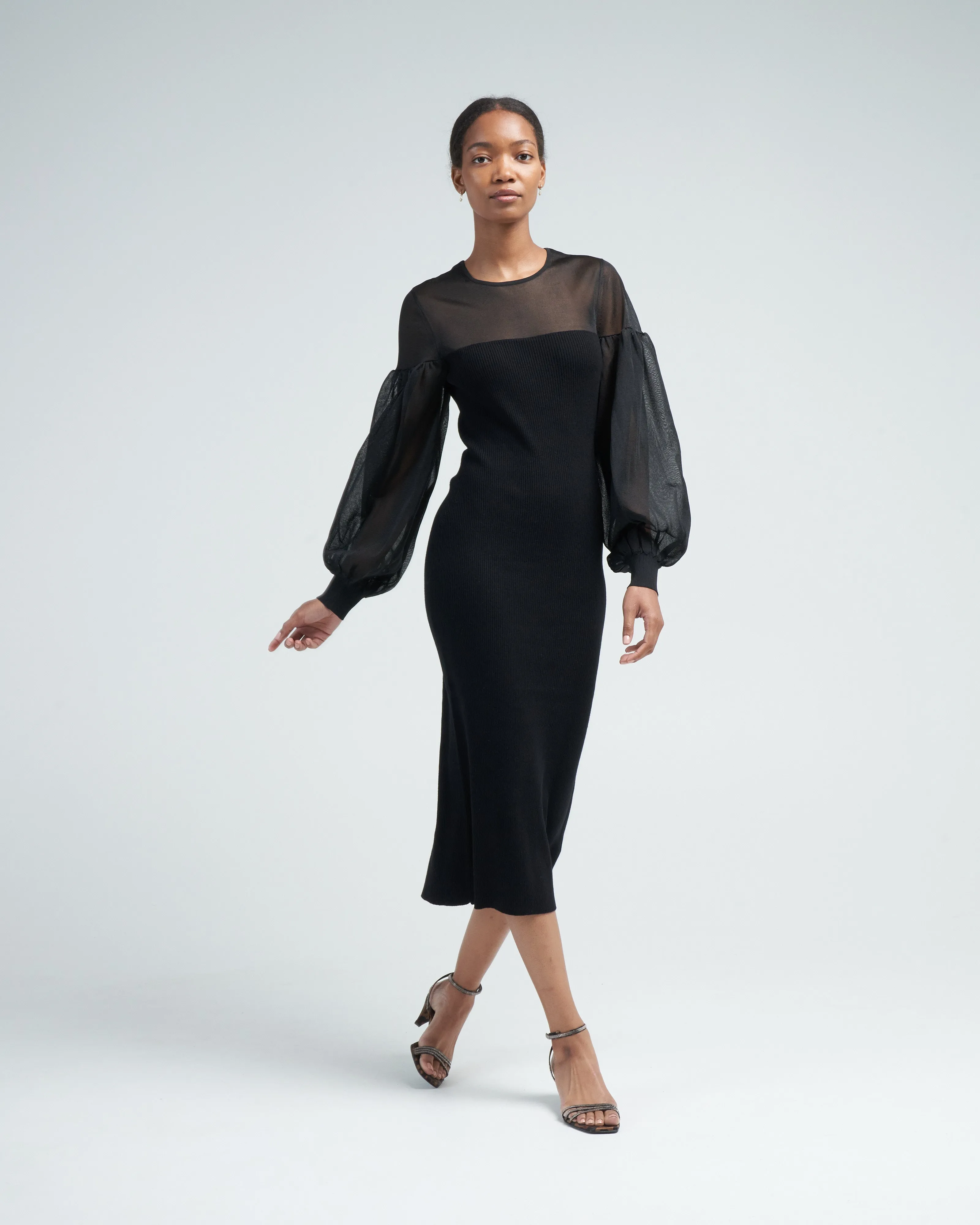 milla dress - noir