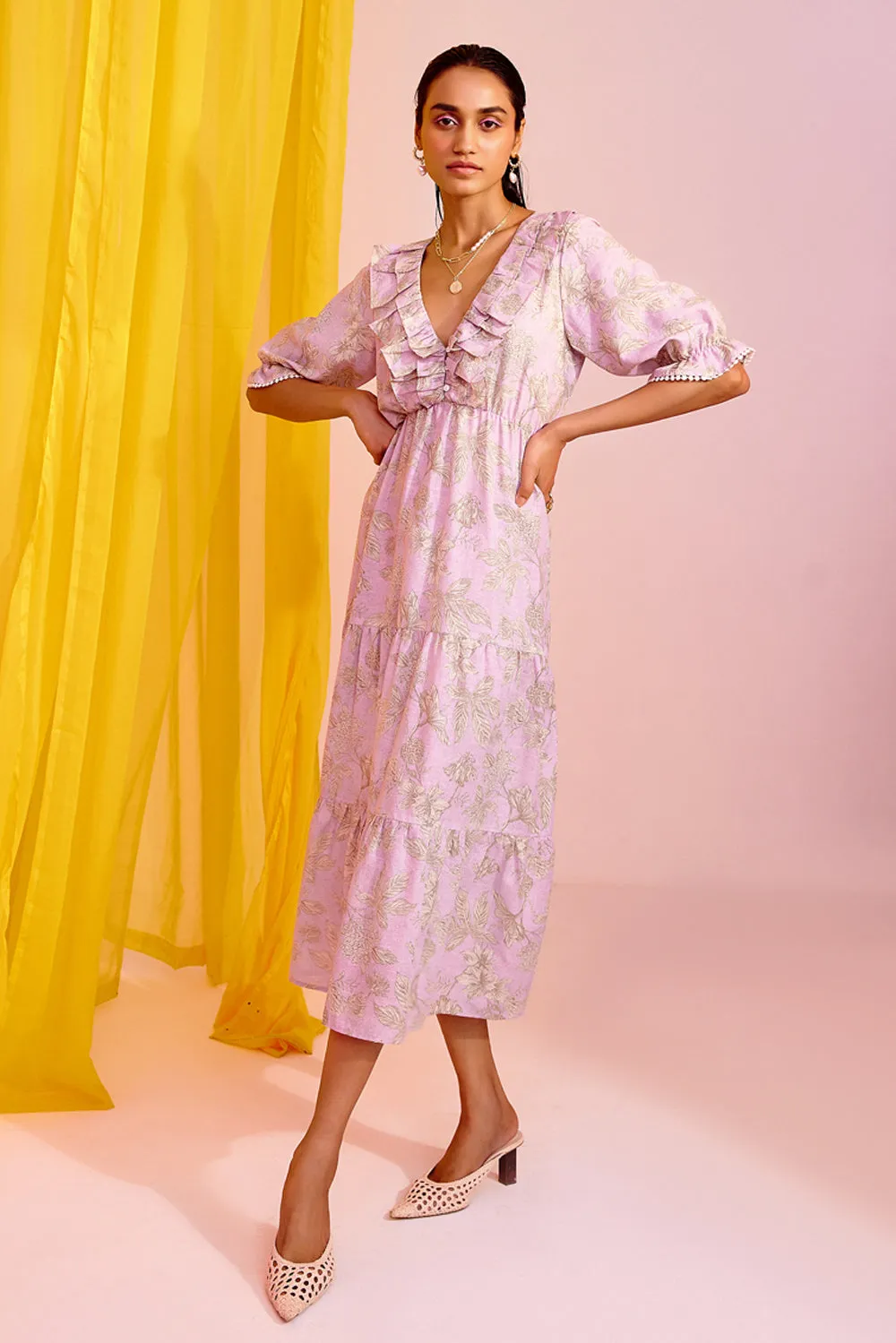 Morning Glory Lilac Dress